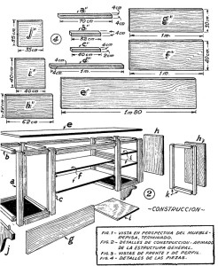Como hacer la estanteria de cocina 2