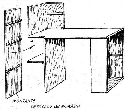 como hacer un escritorio de madera