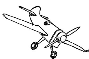 avion con motor electrico